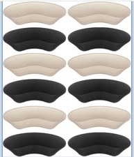 Heel Grips Liner Cushions Inserts for Loose Shoes, Heel Pads Snugs for Shoe Too