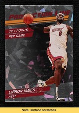 2010-11 Donruss Production Line Cracked Ice LeBron James #2 READ 0ed0
