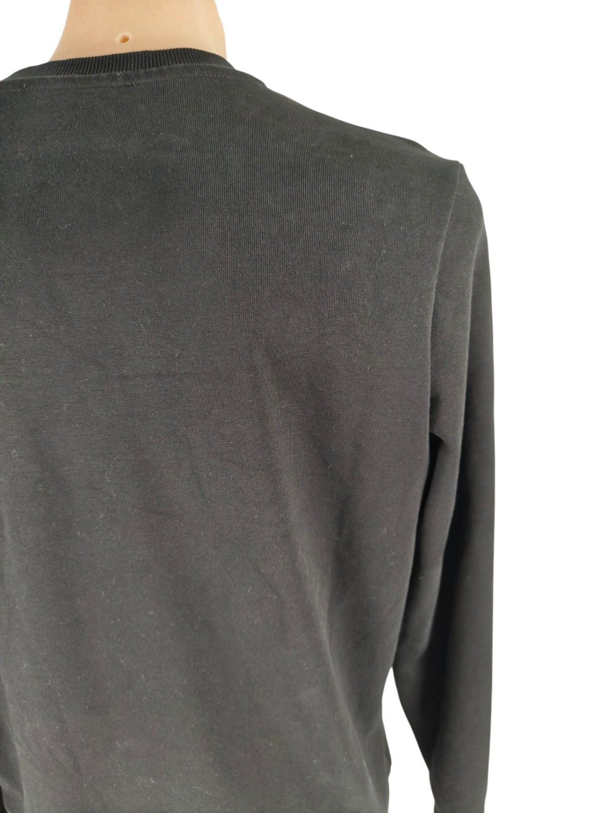 Diesel Only The Brave Pullover Men's Size S Black Sweater Jumper Logo Designer image 2