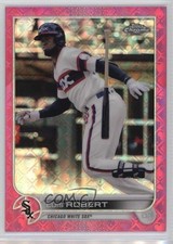 2022 Topps Chrome Logofractor Edition Pink Refractor 46/199 Luis Robert #60 19fv