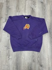 Vintage Starter Phoenix Suns Crewneck Sweatshirt Purple Large
