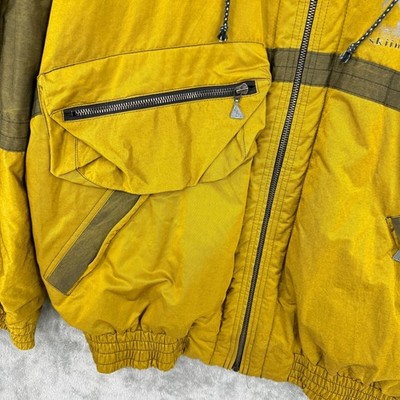 Vintage Luhta Coat Mens 50 US XL Ski Snow Bison Outdoor Zip Pouch