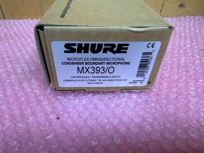 High Grade Shure MX393/O Microflex Omnidirectional Boundary Microphone