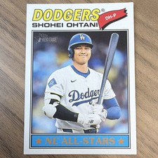 Topps 2026 Heritage Shohei Ohtani Dodgers NL All-Stars #290 Base MLB Baseball