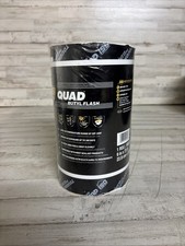 OSI Quad Butyl Flash Window Door Flashing Tape 9in x 75ft Roll Black