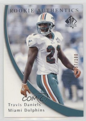 2005 SP Authentic Rookie Authentics Parallel 57/100 Travis Daniels #130 RC 0q3