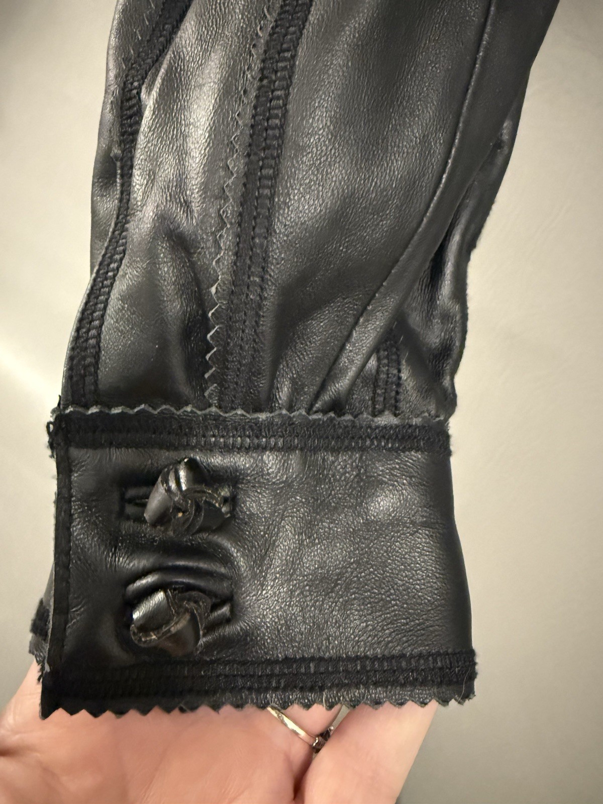 RARE VINTAGE JON Genuine Leather Jacket Women’s Buttery Soft Leather image 7