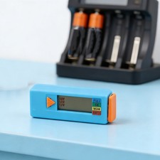 Digital Battery Tester Compact for Battery Check from Coin Cell to 9 Volt