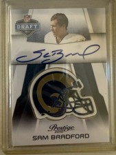 2010 Playoff Prestige - Pro Helmets Autographs Sam Bradford #NFL-SB (AU, RC)