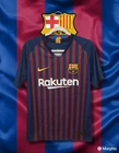 Lionel Messi FC Barcelona Autographed Soccer Jersey Beckett Authenticated