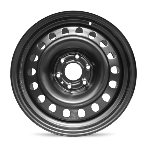 New Wheel For 2019-2021 Dodge Ram 1500 18 Inch Powder-Coated Black Steel Rim