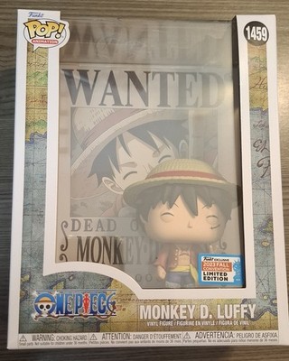 Funko Pop! One Piece Monkey D. Luffy Wanted Poster NYCC 2023 #1459