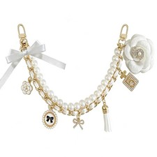 Bag Charms for Tote Bags, Decorative Bow  Flower Keychain , with 20/35/50 Be...