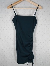 Windsor Dark Green Ready To Ruche Mini Dress Women's size XS Formal Fancy Club