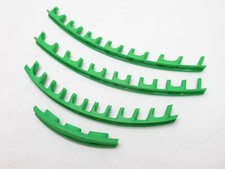 GREEN "HOLES" INSERTS & THROAT PIECE: PRINCE EXO3 BLACK / TEAM 100 (16X19) TX236