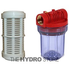 Leader FA5 Clear Filter or Mesh Screen- hydroponics garden water air filter