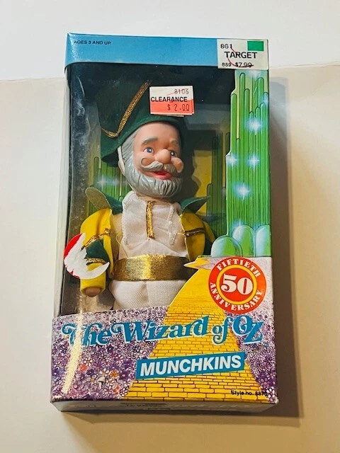 Figura Mago Oz 1988 Turner Toy Box Muñeca 50 Aniversario Soldado Munchkins BMC3 Foto 2 de 4