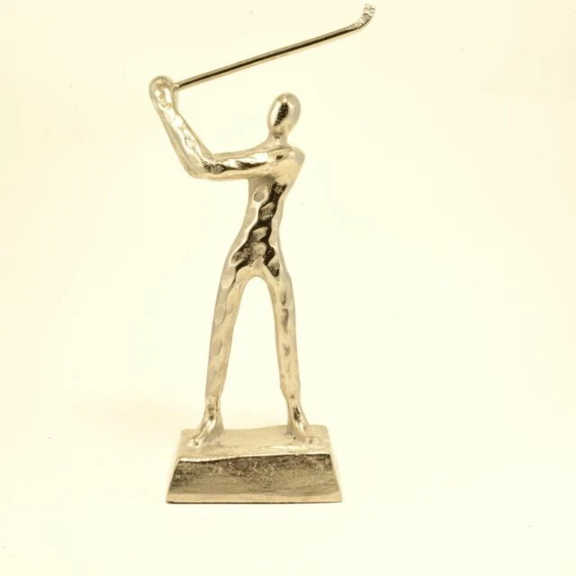 Deportes de aluminio decoración contemporánea esculturas y estatuillas