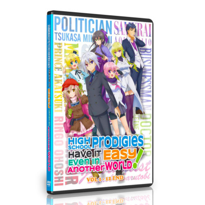 High School Prodigies Have It Easy Even In Another World (VOL.1-12 ENG DUB) DVD