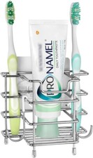 Linkidea Wall Mount Toothbrush Holder for Shower, Stainless Steel Tooth Brush St