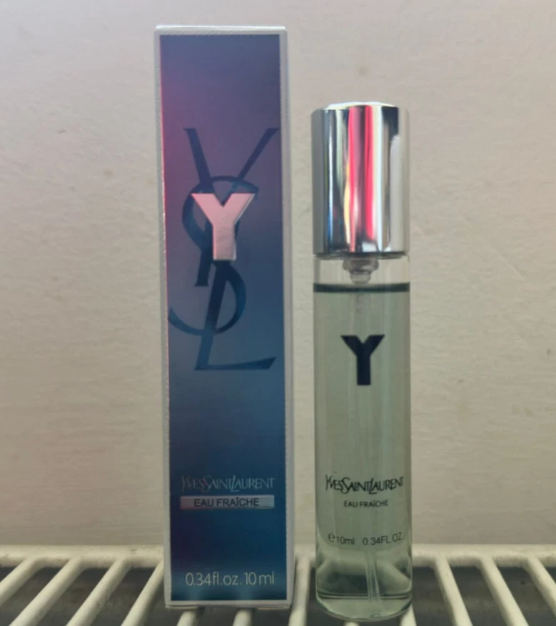 YVES SAINT LAURENT YSL Y Eau Fraîche 10ml Luxury Fragrance Travel Size Fast Dispatch UK Seller NEW