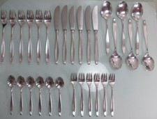 Wilkens Martina Besteck Set 30 Teile 6 Personen 90 versilbert Guter Zustand (2)