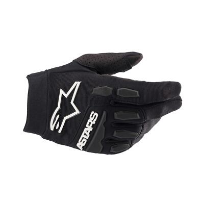 Alpinestars Jugend/Kinder Vollbohrung MX Handschuhe schwarz Motocross Offroad Racing Quad