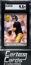 Brett Favre 1991 Ultra #283 Atlanta Falcons Hall of Fame Rookie SGC 9.5 Mint+