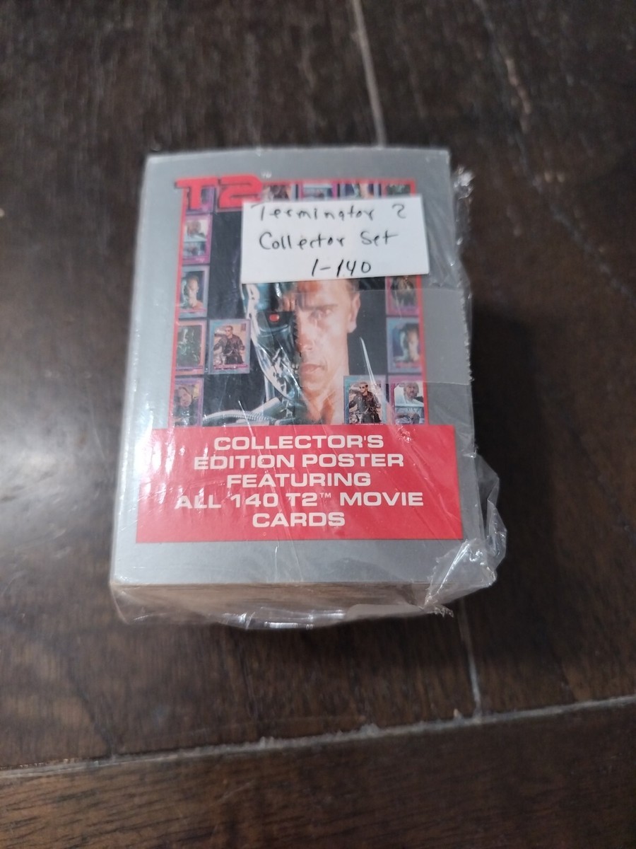 TERMINATOR 2 COLLECTOR CARD SET 1-140 B14 | eBay