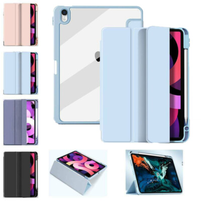 Air Shockproof Stand Folio Smart Case Cover For iPad 5 6 7 8 9th Gen Pro 11 12.9