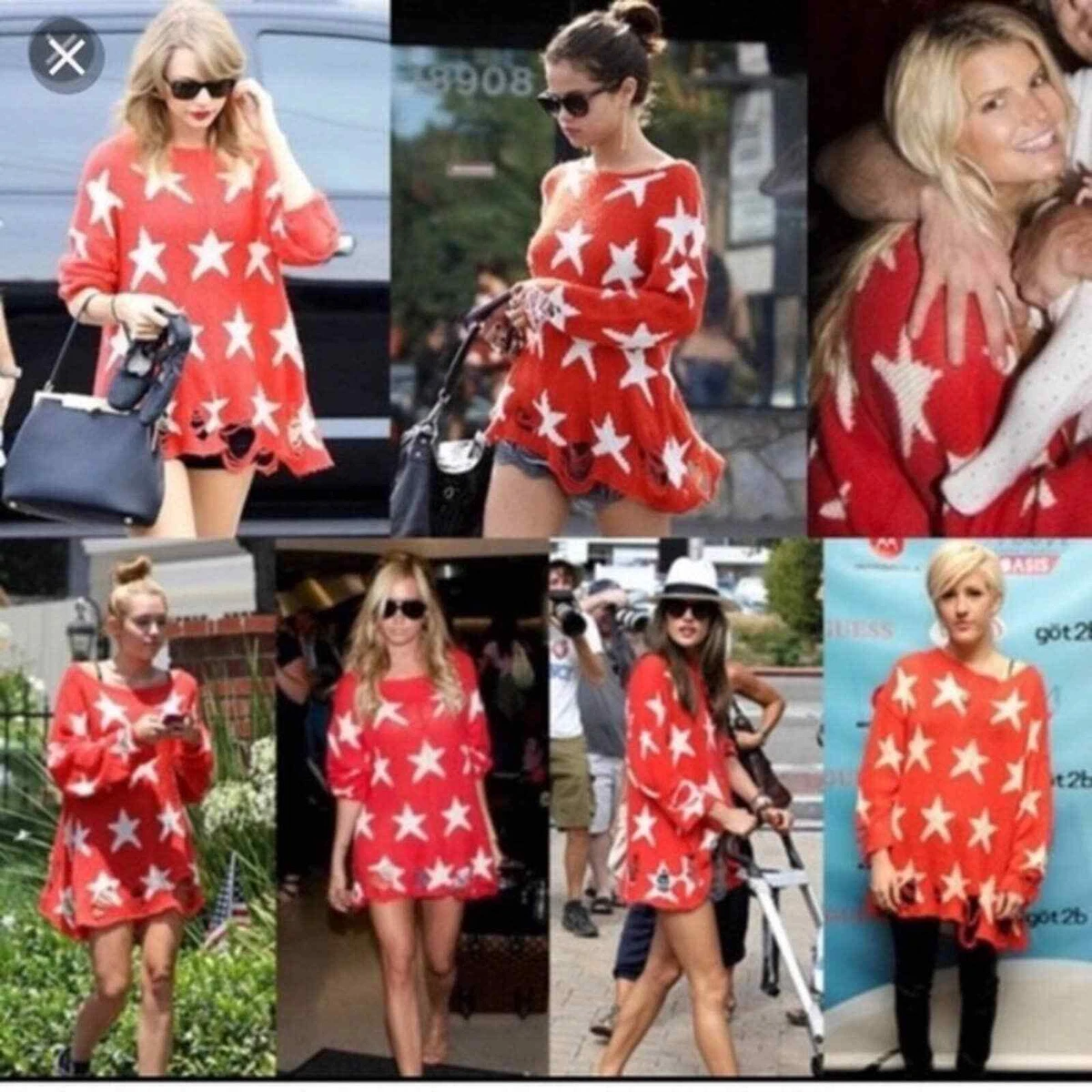 WildFox White Label Seeing Stars Lennon Oversize Sweater eBay
