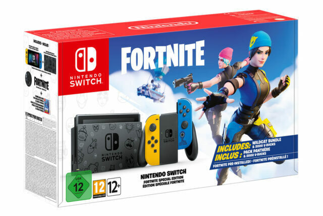 Nintendo Switch 32GB Fortnite Edition - Videogames - Harmonia