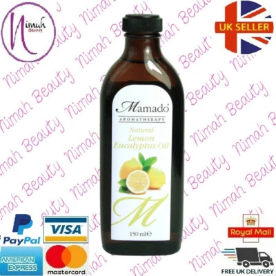 Mamado Natural Lemon Eucalyptus Oil 150ml