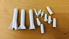 Marx Reissue Cape Canaveral Play Set 4 Stage Rockets