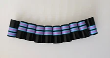 (10) Custom Golf Iron Ferrules Miami Vice - Teal and Pink - Pick Diameter