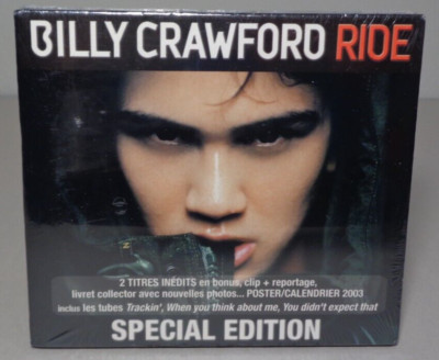 RIDE by Billy Crawford New CD / Special Edition / Bonus Tracks & Video