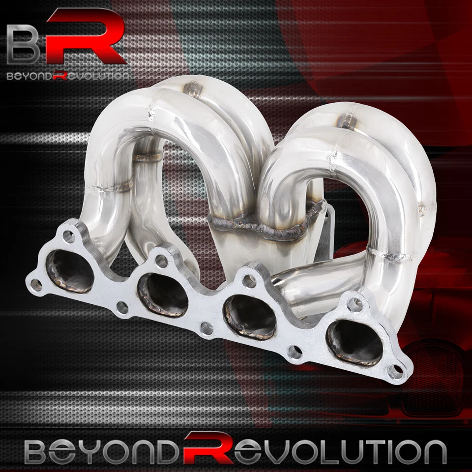 For Integra Civic Del Sol CRX B16 B18 B20 T3 T4 Turbo Manifold Exhaust WG Flange - Image 4 of 4