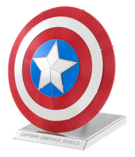 Captain America Shield on Mirror Acrylic License Plate 3D look Laser cut