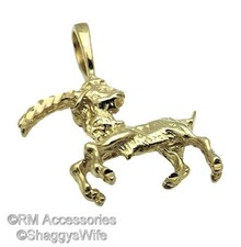 Zodiac, Astrological Birth Sign Charm Horoscope Pendant EP Gold Plated Guarantee