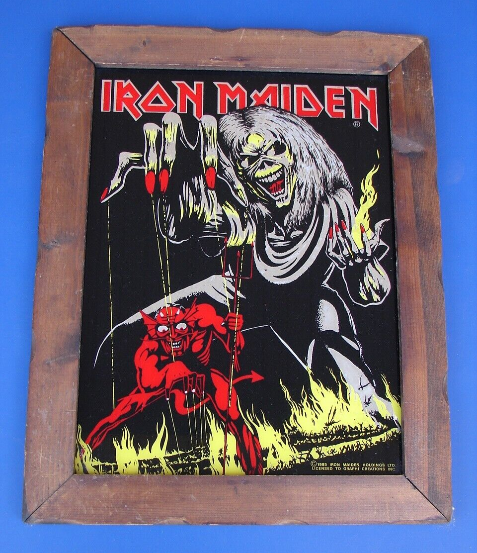 【IRON】ひろりん12様★専用ページ IRON MAIDEN Number Of The Beast Licensed 1985 Glass Carnival