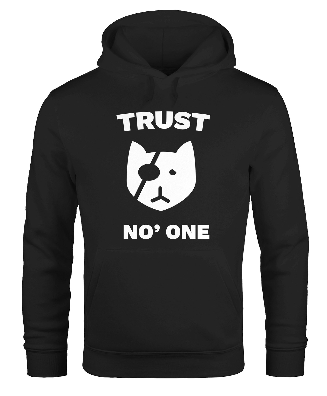 Мужская толстовка с капюшоном Trust No One Cat Hoodie Moonworks Крутая толстовка с капюшоном Свитер с капюшоном 10090₽
