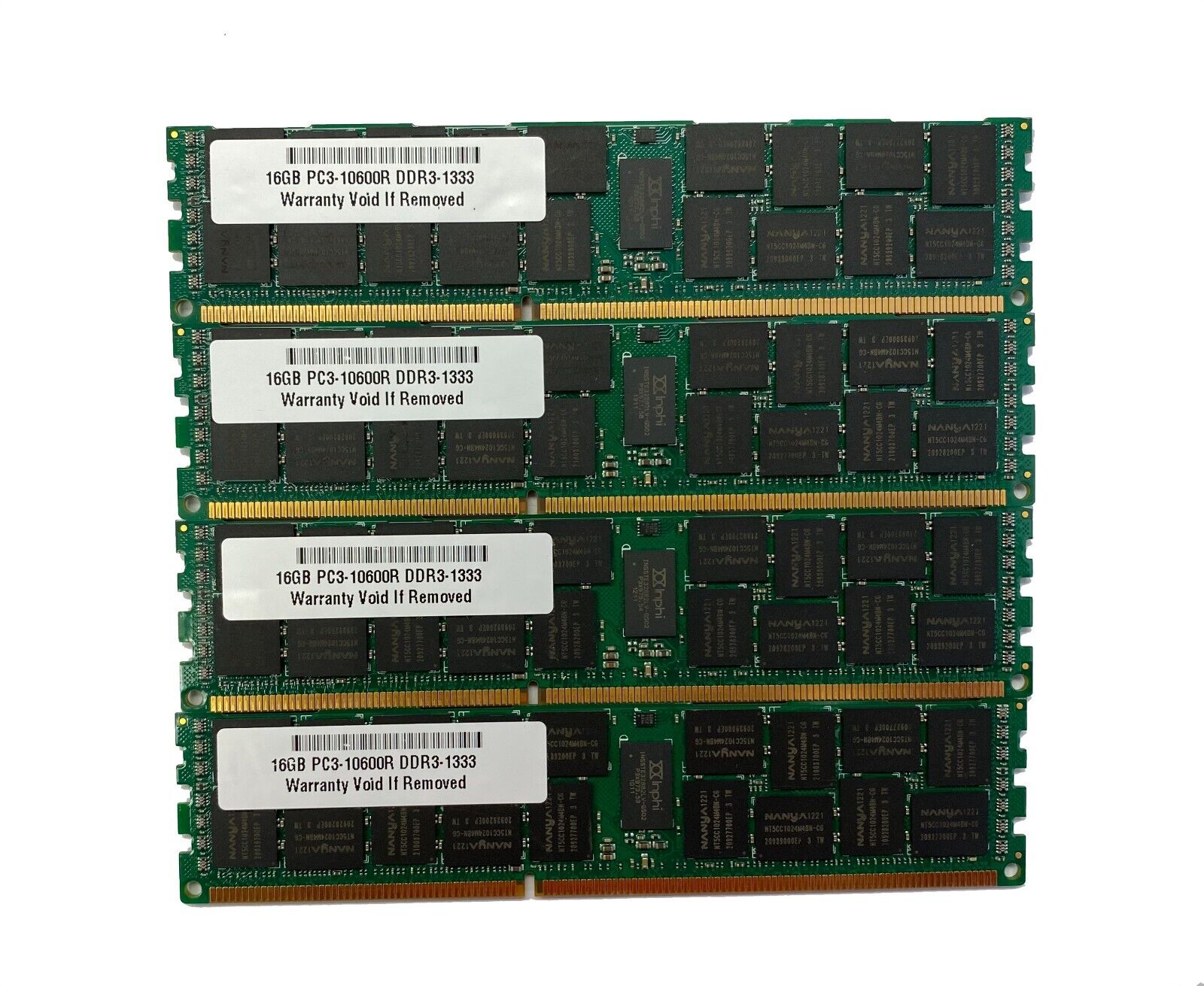64GB 4X16GB Memory for Dell PowerEdge T610, M610, M710 PC3L-10600 ECC RDIMM | eBay