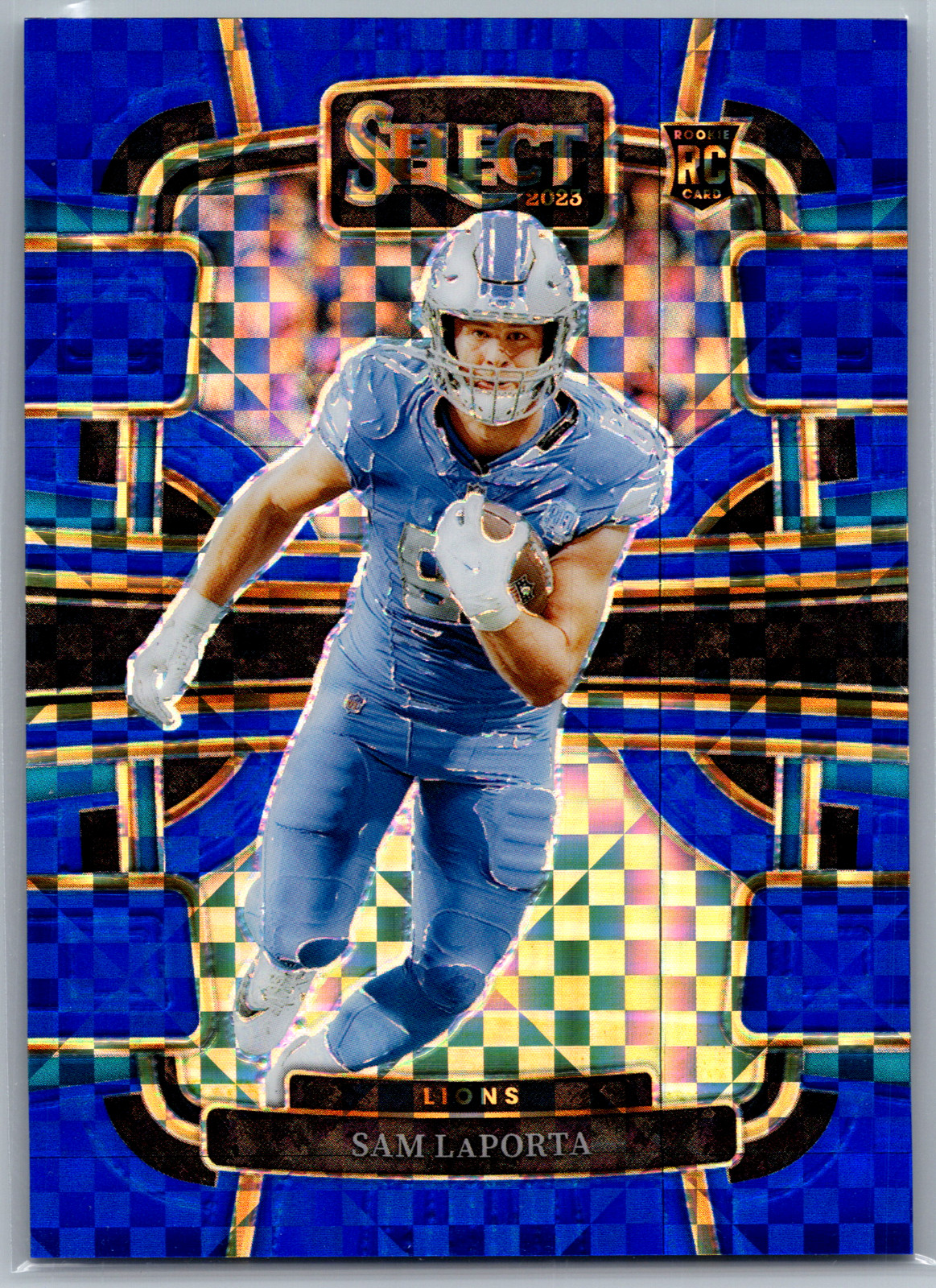 2023 Panini Select - Concourse Sam LaPorta #35 Blue Prizm /199 (RC)