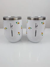 Corkcicle Arnold Palmer collaboration drink tumbler umbrella theme