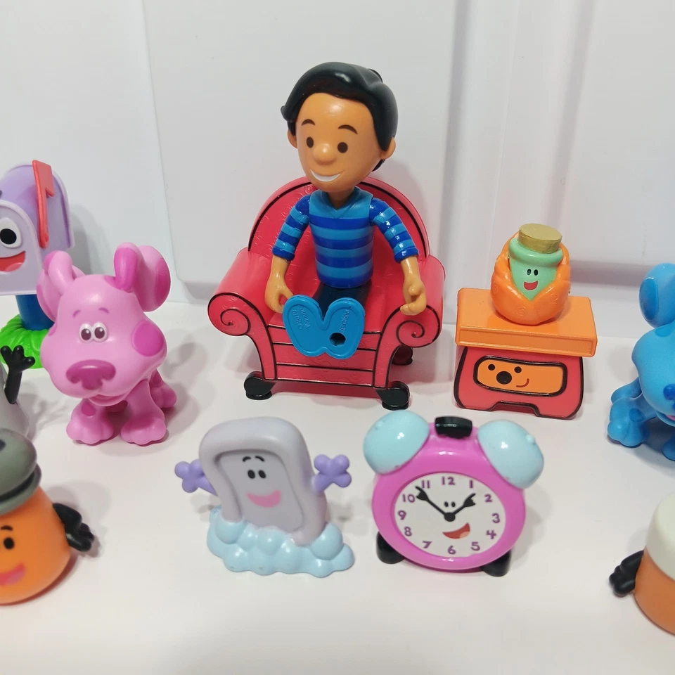 Conjunto de brinquedos bonecos Blues Clues And You Josh Nick Jr. - Imagem 4 de 4