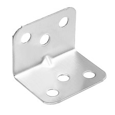 30pcs Stainless Steel Shelves Corner Brace Joint L Shape Right Angle Bracket