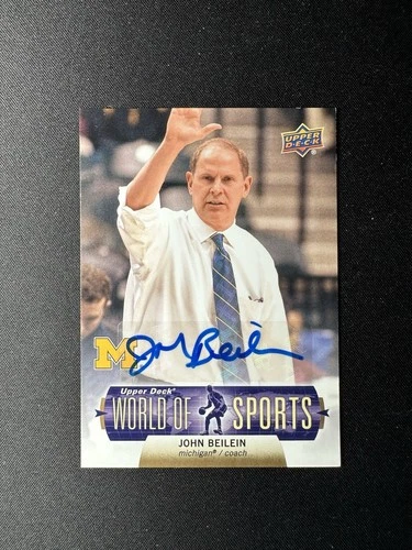 2011 Upper Deck World of Sports Auto John Beilein #79 Auto Michigan