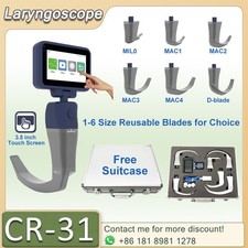 High-definition Digital Anesthesia Video Laryngoscope Waterproof anti-Fogging