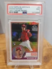 2018 Topps Silver Pack SHOHEI OHTANI 1983 Chrome Promo #51 Rookie Card PSA 9