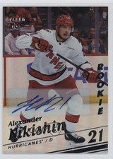 2025-26 Upper Deck Fleer Ultra Rookies Rainbow Foil Alexander Nikishin Auto 0he